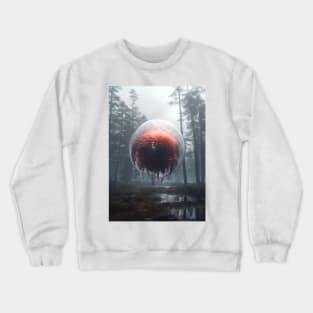 Surreal Floating Sphere Crewneck Sweatshirt